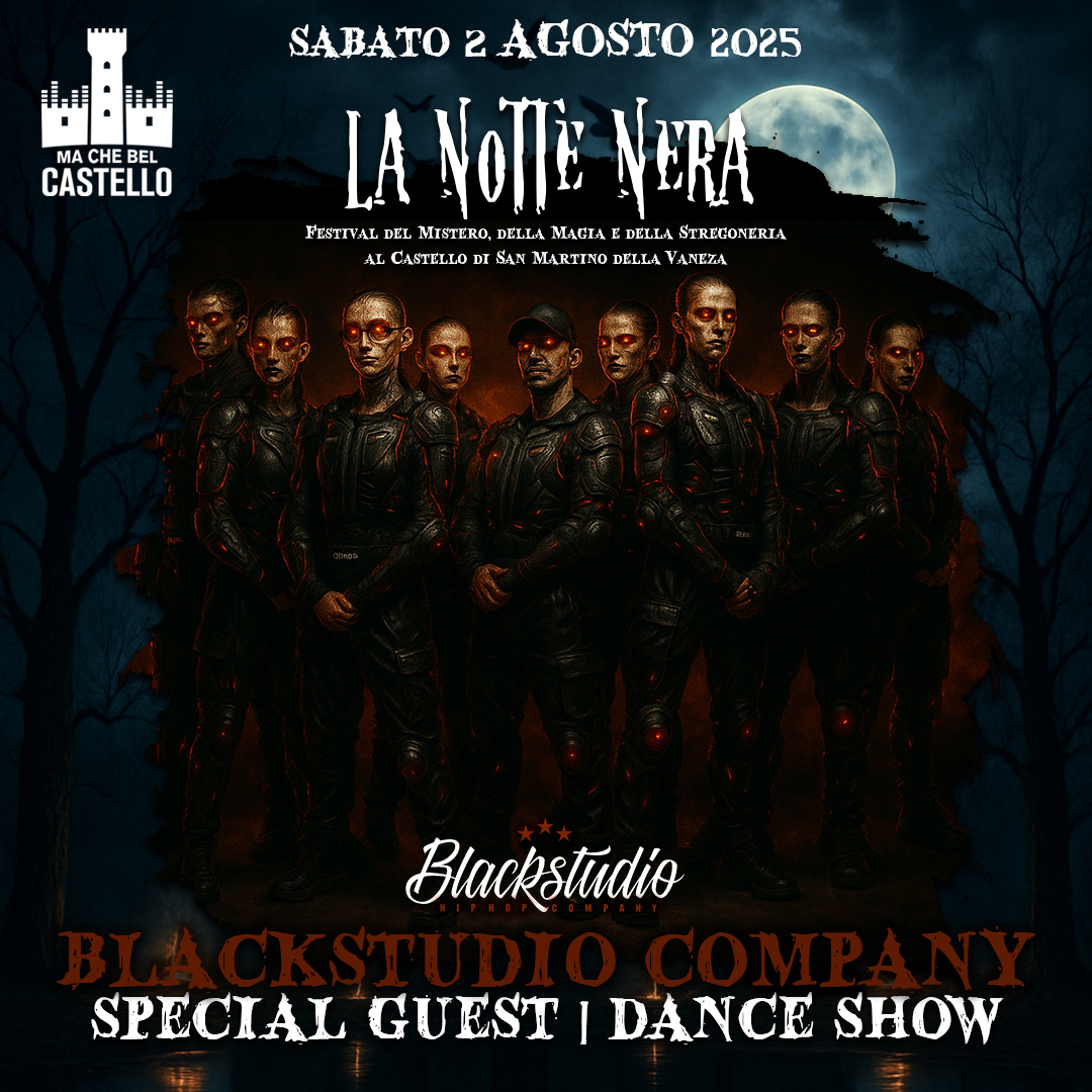 BLACKSTUDIO COMPANY NOTTE NERA 2025