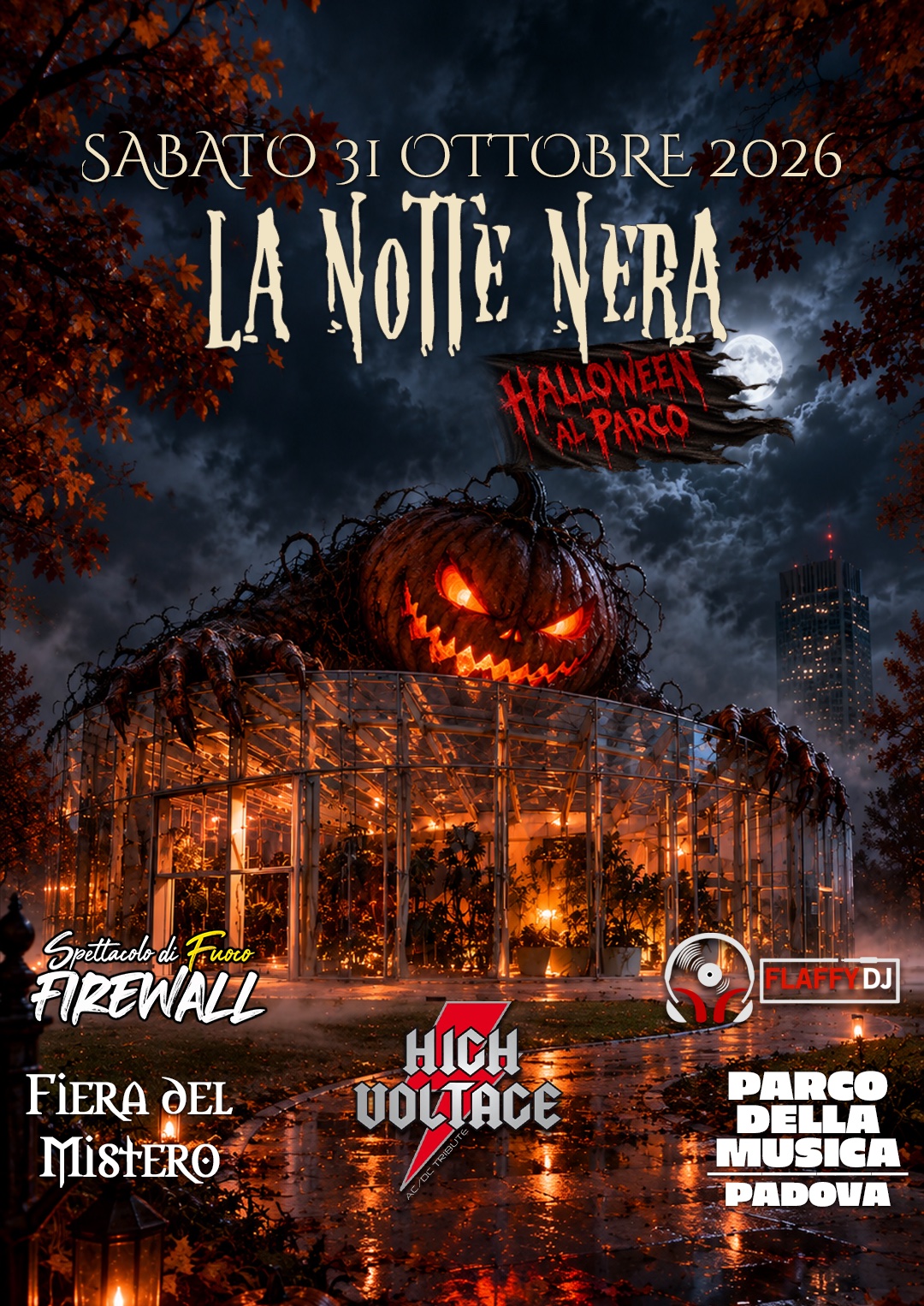 Halloween 2026 • La Notte Nera al Parco della Musica